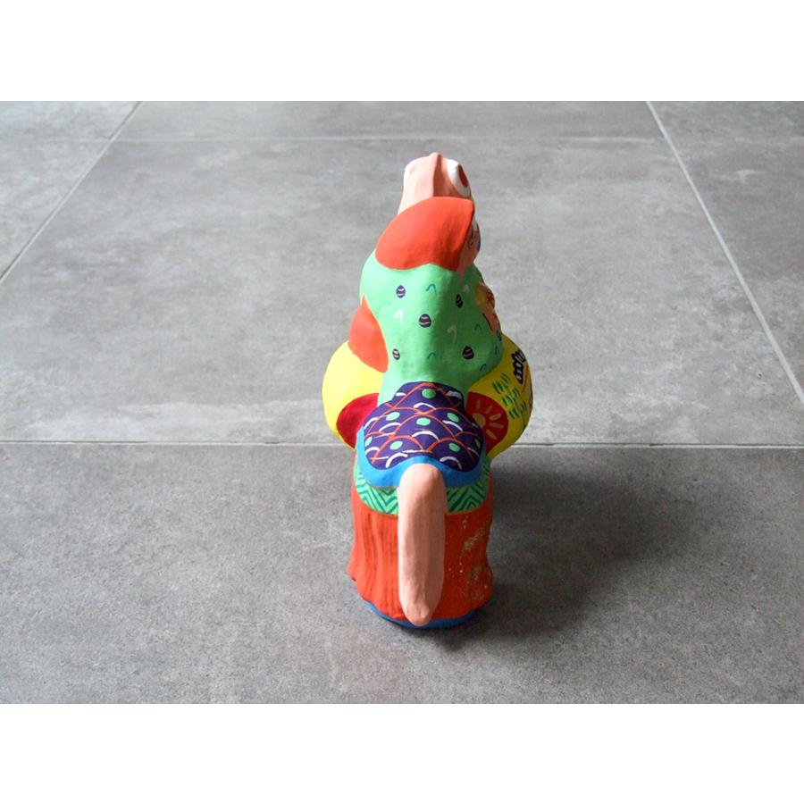 郷土玩具 民藝 福島県 工房千想 馬乗り大黒 大 干支 午 縁起物 置物