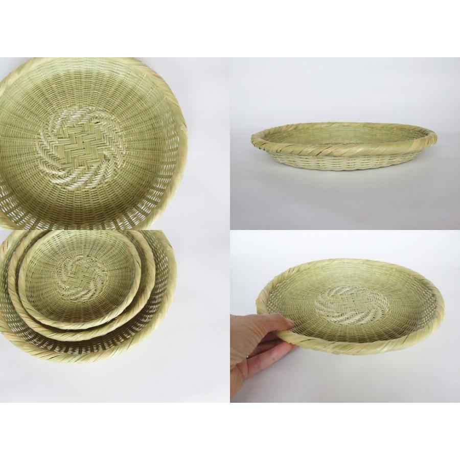 山梨県 富士山麓のスズ竹細工 そばざる大 3〜4人前用 : おまめ - 通販