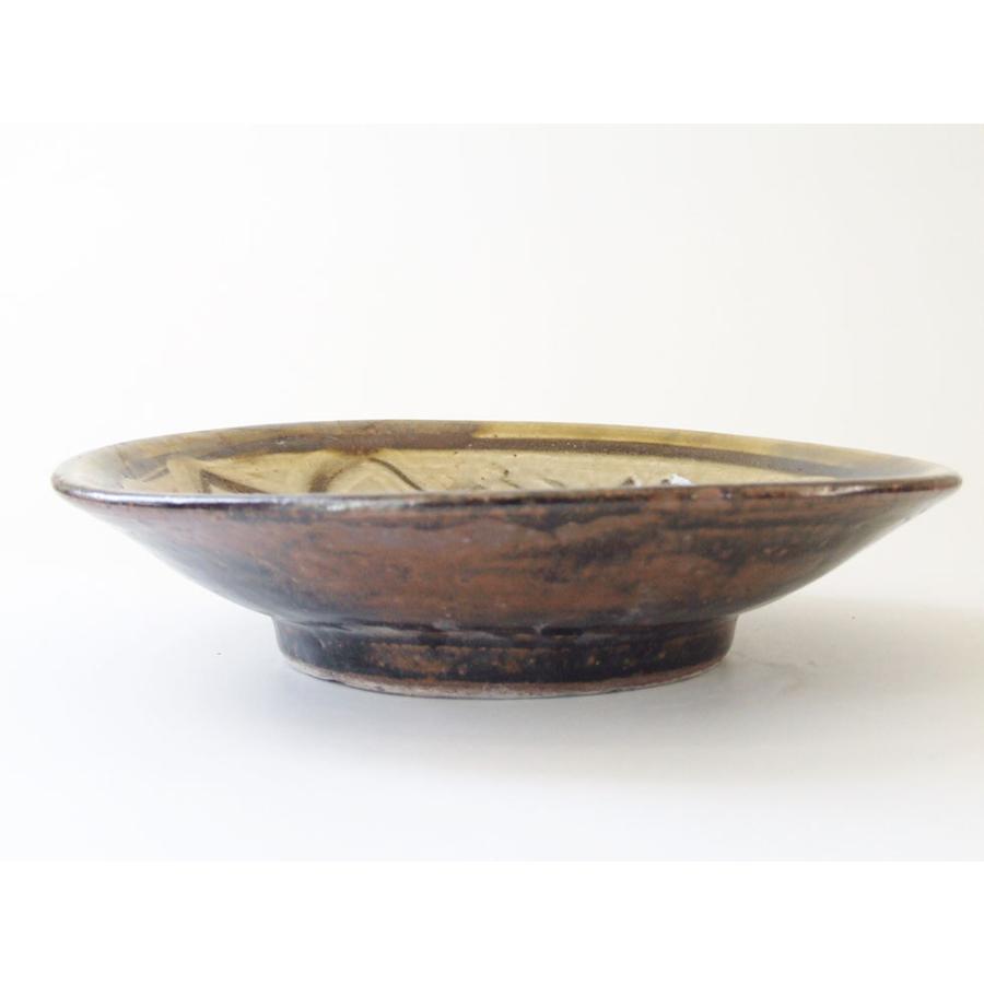 やちむん 民藝 照屋窯 照屋佳信 8寸皿 中皿 上3 : おまめ - 通販