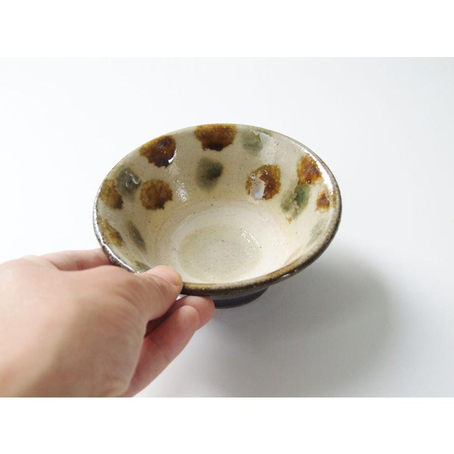 やちむん 民藝 照屋窯 照屋佳信 4寸マカイ(お茶碗) 重9 : おまめ