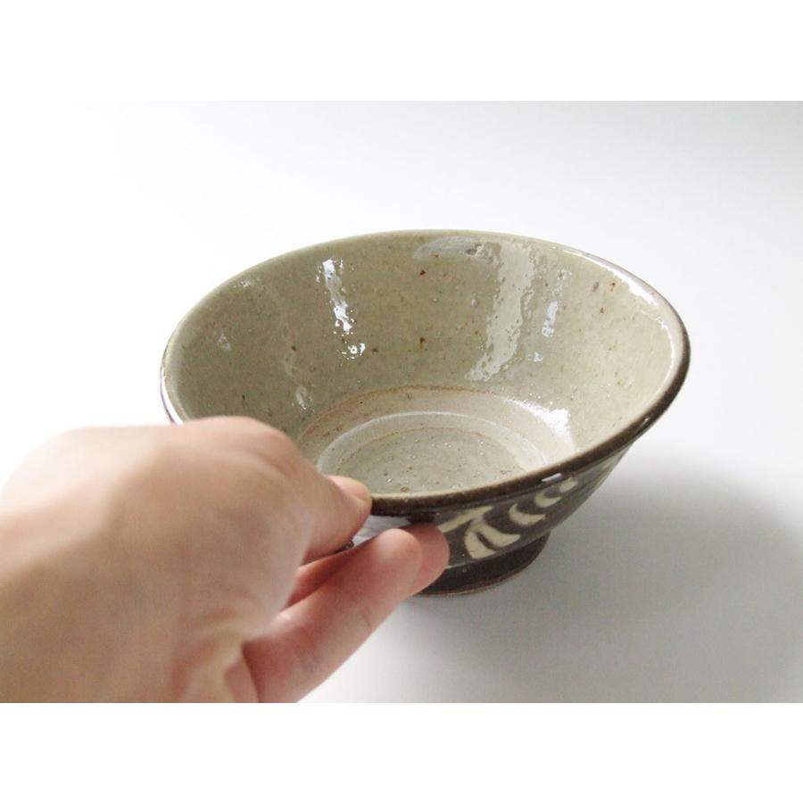 やちむん 民藝 照屋窯 照屋佳信 5寸マカイ(お茶碗) 重3 : おまめ