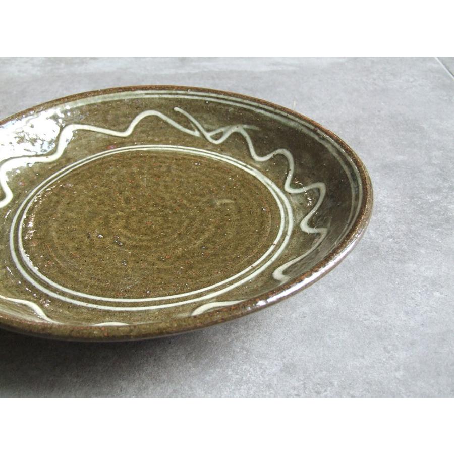 やちむん 民藝 照屋窯 照屋佳信 8寸皿 中皿 上2 : おまめ - 通販