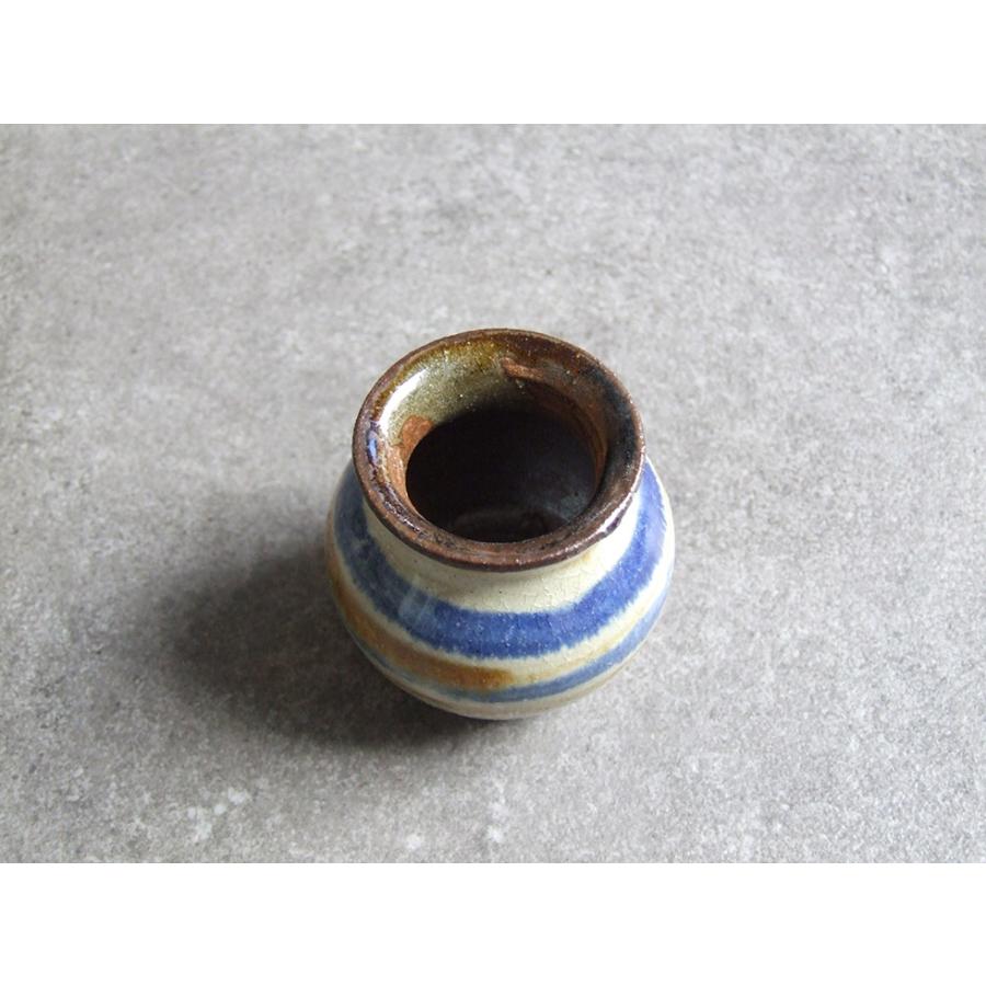 やちむん 民藝 読谷山焼 北窯 松田共司楊枝入れ 楊枝壺25 : おまめ