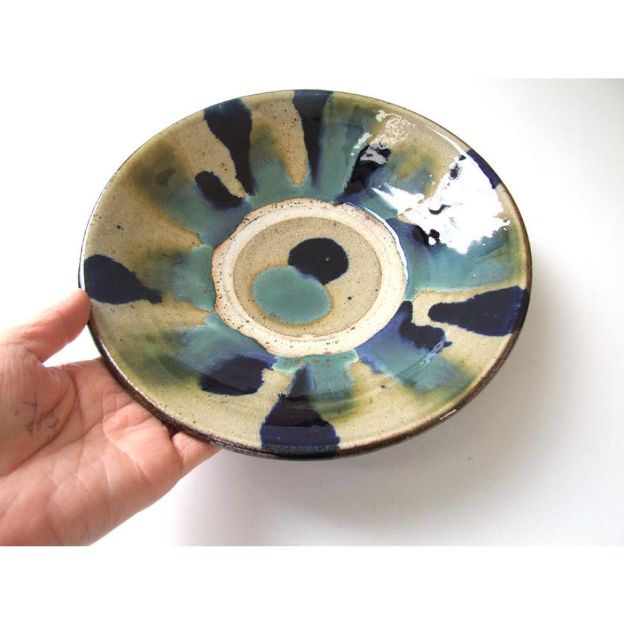 SALE【4枚組】やちむん 民藝 読谷山焼 北窯 宮城正亨 6.5寸皿 中皿浅鉢 SALE【4枚組】やちむん 民藝 読谷山焼 北窯 宮城正亨 6.5寸皿 中皿浅鉢