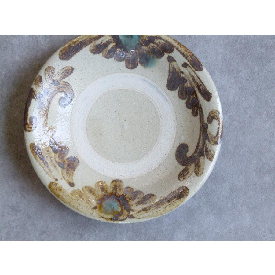 やちむん 民藝 読谷山焼 北窯 宮城正享 6寸皿 中皿 重