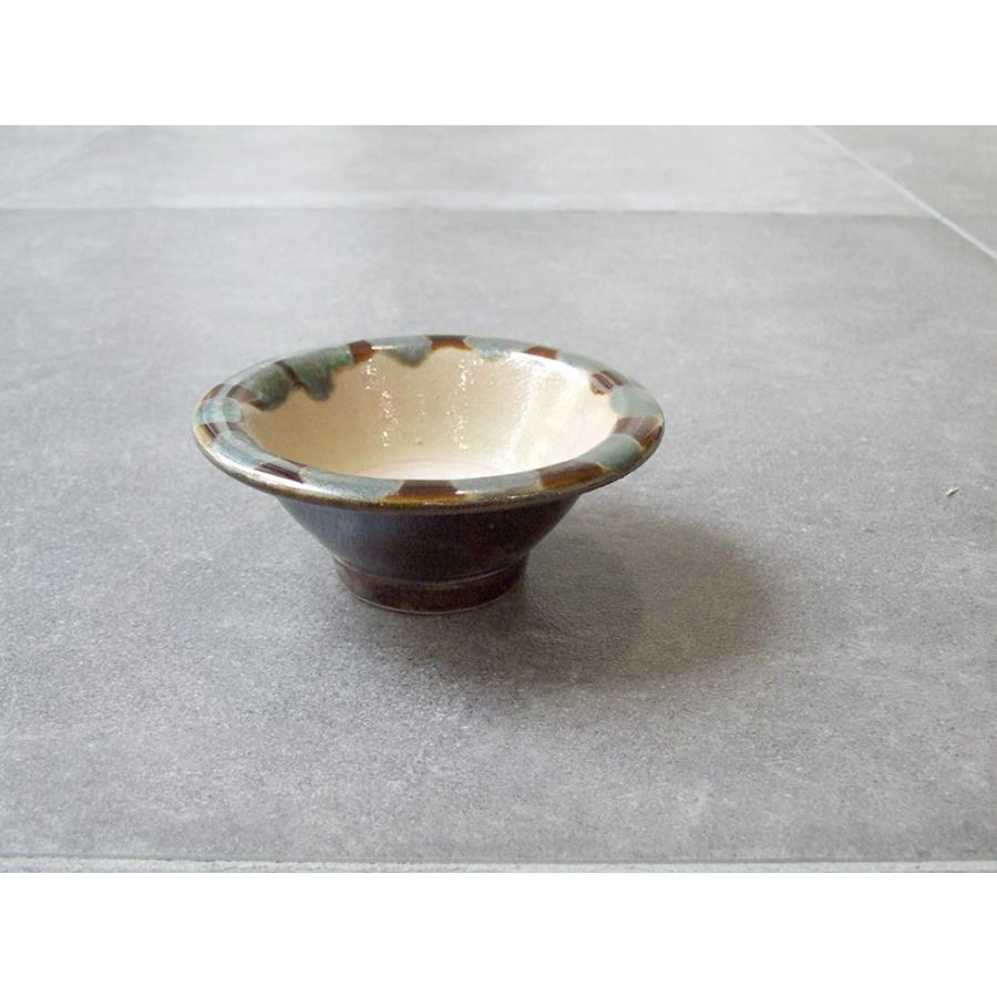 やちむん 民藝 読谷山焼 北窯 宮城正享 4寸ワンブー 小鉢 緑に三彩