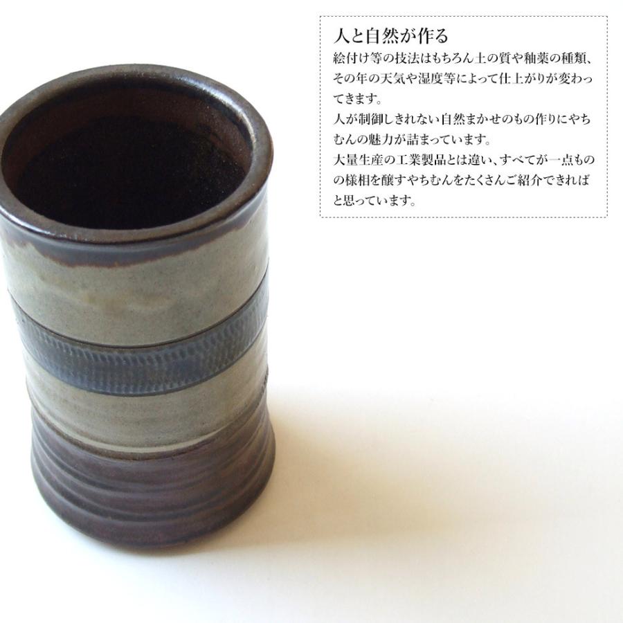 やちむん 民藝 壺屋焼 陶藝玉城箸立て 飛鉋 : おまめ - 通販 - Yahoo