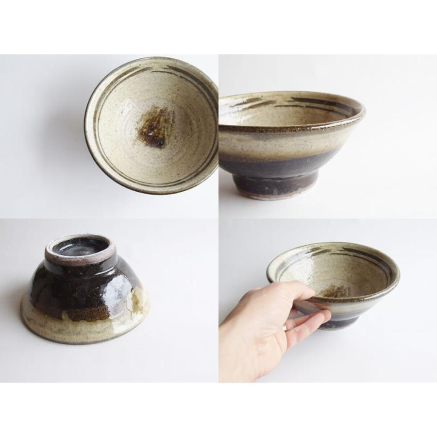 やちむん 民藝 照屋窯 照屋佳信 6.5寸マカイ(お茶碗 丼) 2 : おまめ