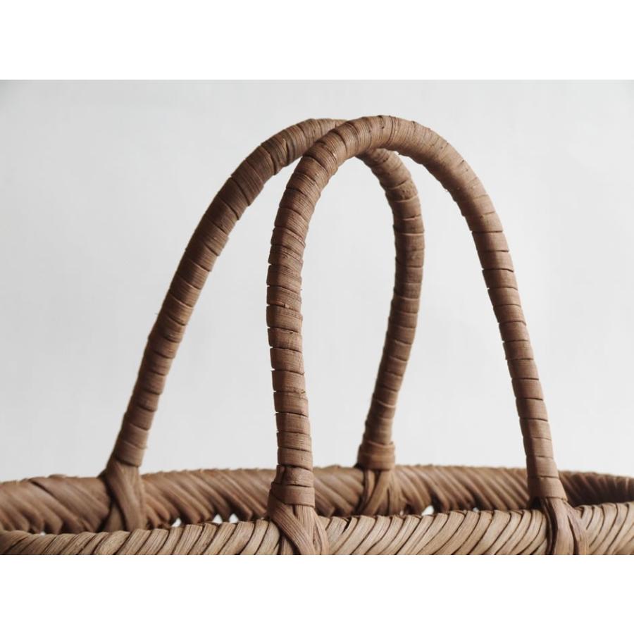 純国産 山形県大井沢 山葡萄かごバッグ 亀甲編み 中 定番型 Yamabudoubag131 おまめ 通販 Yahoo ショッピング