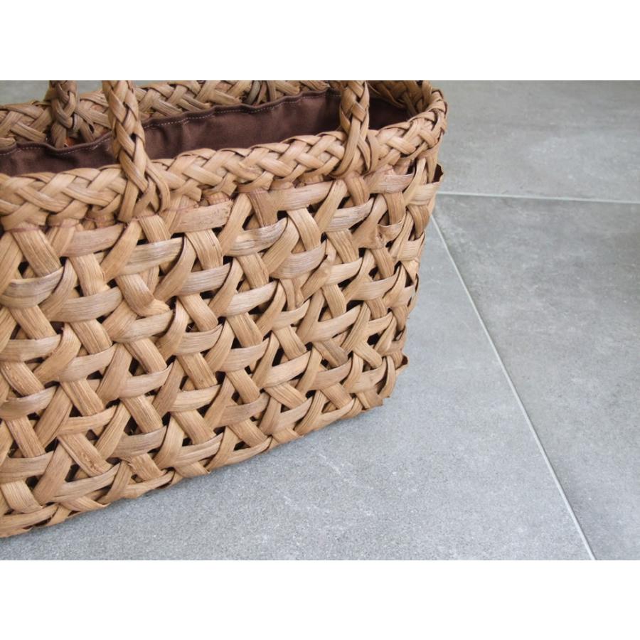 国産 山葡萄かご(山形県) 山葡萄 かごバッグ 山ぶどう やまぶどう 大サイズ 蔓 籠 ku