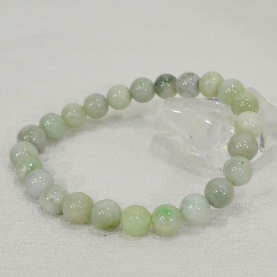 訳あり 翡翠ブレスレット セット 14cmサイズ・6mm玉・透明感良し・艶良し】（高品質濃緑色ヒスイ