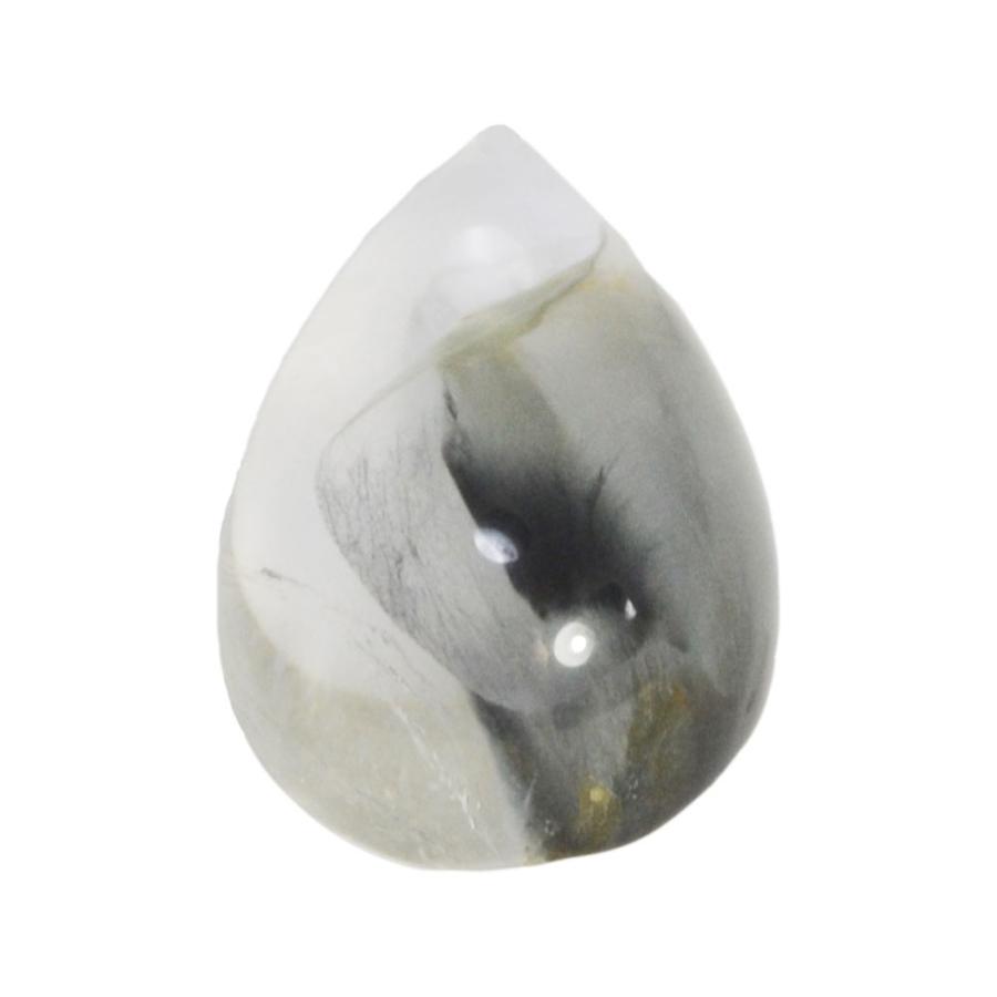 プラチナルチルクォーツ AAAAA タンブル ブルッカイトインクォーツ 一点もの タイプC ブルッカイトインクォーツ(プラチナルチルクォーツ) ポイント 原石 パキスタン産