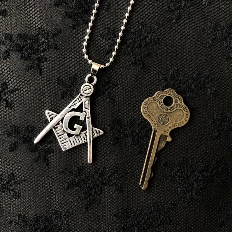 都市伝説 フリーメイソン シンボルマーク ペンダント ネックレス