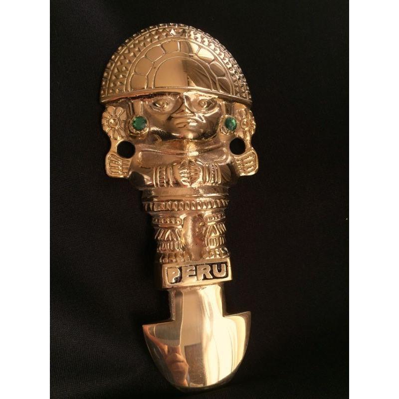 強運と金運に恵まれるパワーが秘められた ペルーの聖なる黄金のナイフ トゥミ Ale 015 お守り屋さんyahoo ショッピング店 通販 Yahoo ショッピング