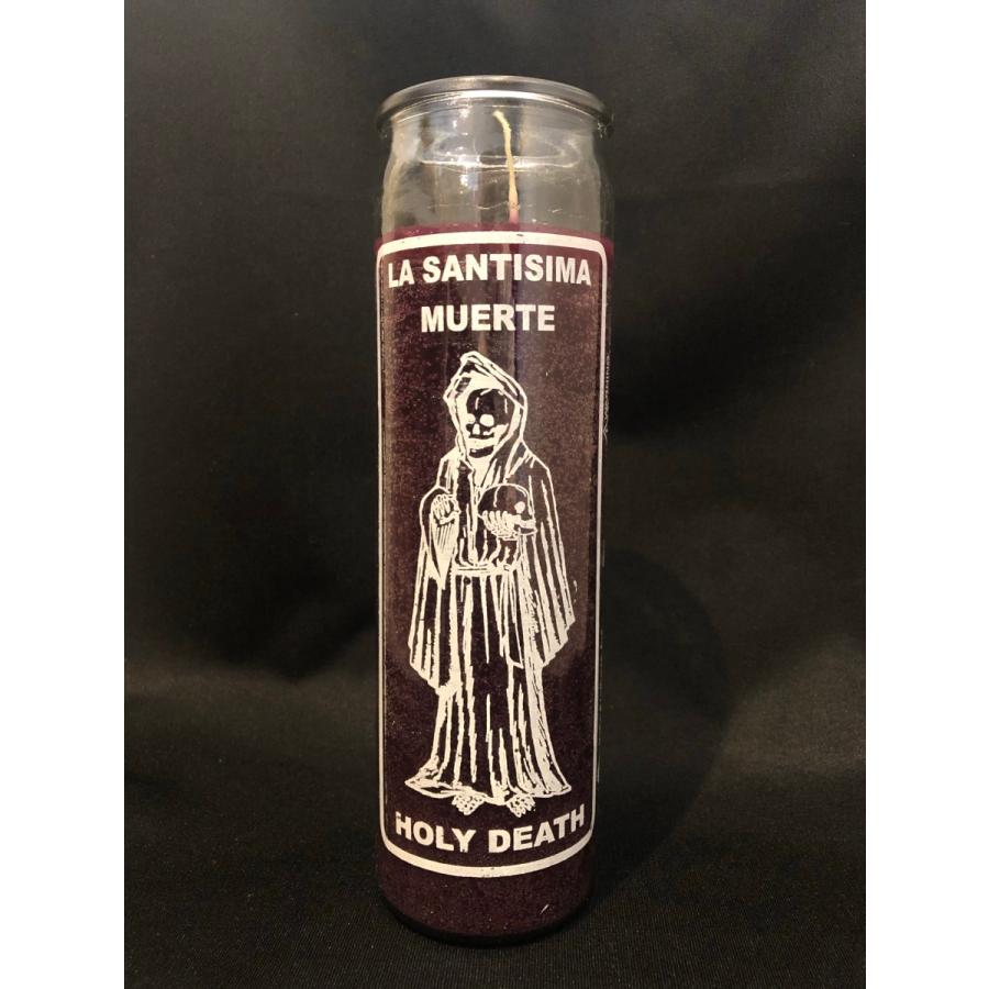 キャンドル サンタ ムエルテ Purple どんな願いも叶えるといわれる Wni 101 お守り屋さんyahoo ショッピング店 通販 Yahoo ショッピング