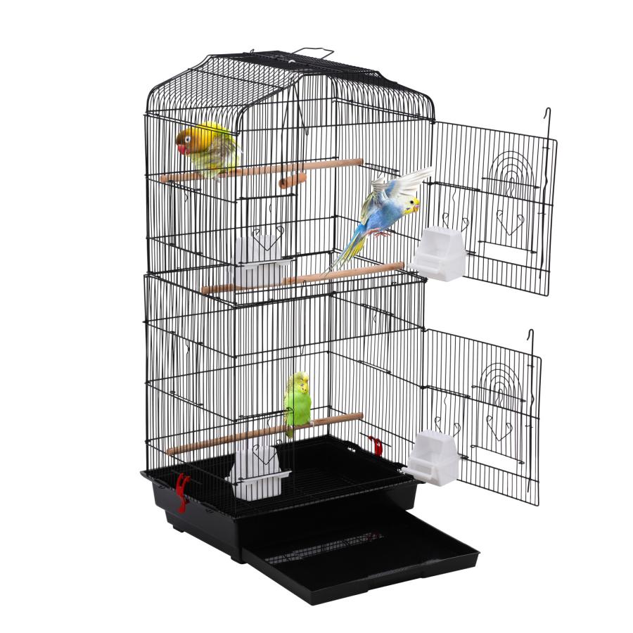 鳥かご バードケージ 大型 93×46×36cm 複数飼い ゲージ インコ 文鳥