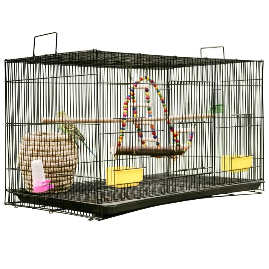 木製ケージ 爬虫類 小動物 バードハウス 小鳥 Lサイズ スクエアタイプ 鳥小屋 鳥カゴ 鳥かご 鳥 ゲージ ケージ