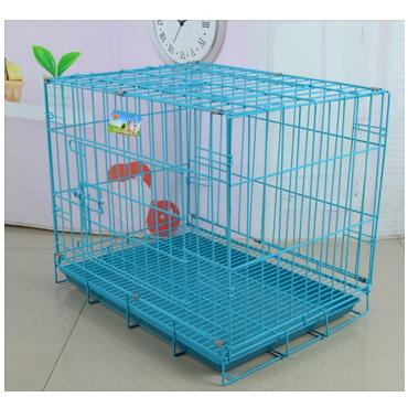 ケージ　犬　猫　折りたたみ　Lサイズ　 ペットケージ Lサイズ 犬 猫 うさぎ 屋根付き 折りたたみ式 トレー付き