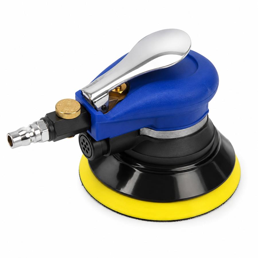 ダブルアクション 吸塵式 エアーポリッシャー サンダー 125mm 11000rpm