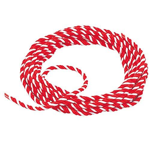 紅白ロープ　6mm　300m巻
