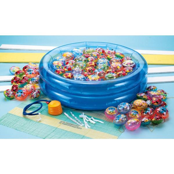 キャラクタービニールヨーヨー釣り縁日セット　100ヶ入り