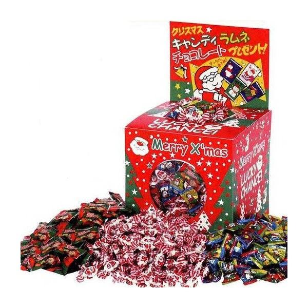すくい大会セット　クリスマスラムネ・チョコ・キャンディ