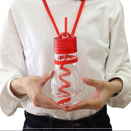 屋台コーナー 電球ソーダ(専用ボトル＆スパイラルストロー) まとめ買い