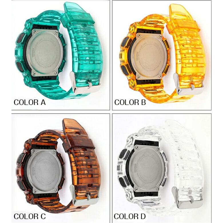 カシオ 対応 バンド 保護ケース 一体式 CASIO g-shock GA-100 GA-110