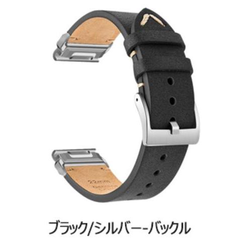 Garmin 対応 交換バンド ベルト 本革 Fenix8/Fenix7X/Fenix3 腕時計