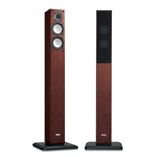 ONKYO スピーカーシステム (2台1組) 木目 D-108E(D) : オマツリライフ 