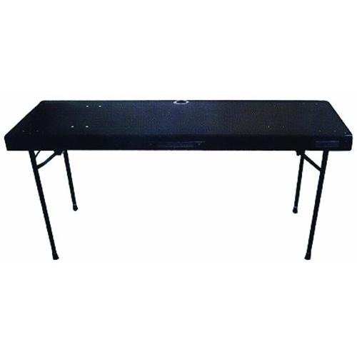 ODYSSEY DJ用テーブル Black DJ Z-Stand Foldout Table with Laptop Platform and
