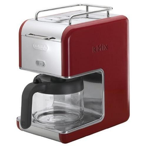 DeLonghi kMix(ケーミックス) ドリップコーヒーメーカー レッド 6杯用