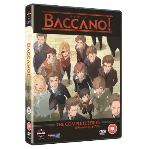 BACCANO! -バッカーノ!- コンプリート DVD-BOX (全16話, 406分) 成田良悟