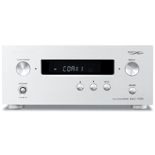 ONKYO D/Aコンバーター DAC ハイレゾ音源対応 シルバー DAC-1000(S