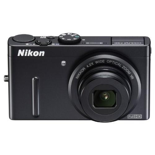 NikonデジタルカメラCOOLPIX P300 ブラックP300 1220万画素 裏面照射 