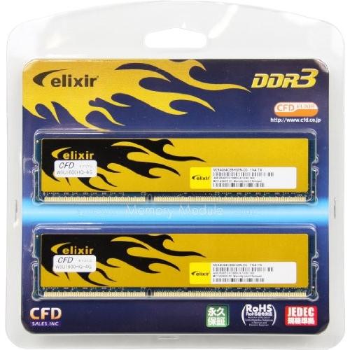 CFD販売  デスクトップPC用メモリ PC-12800(DDR3-1600) 4GB×2枚 240pin DI｜omatsurilife