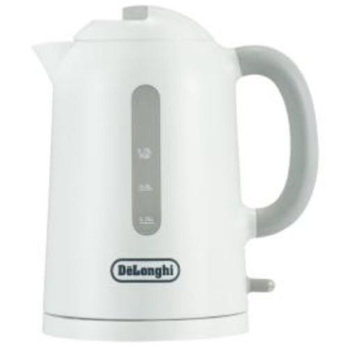DeLonghi True 電気ケトル 0.75L ホワイト JKP240J : オマツリライフ 