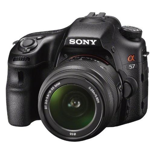 SONY ミラーレス一眼 α57 ズームレンズキット DT 18-55mm F3.5-5.6 SAM付｜omatsurilife