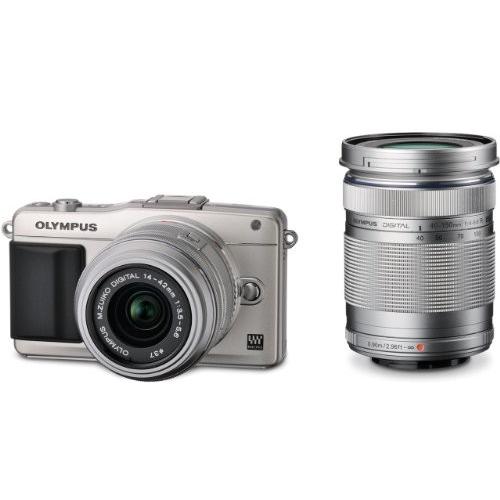 OLYMPUS ミラーレス一眼 PEN mini E-PM2 ダブルズームキット OLYMPUS ミラーレス一眼 PEN mini E-PM2 ダブルズームキット