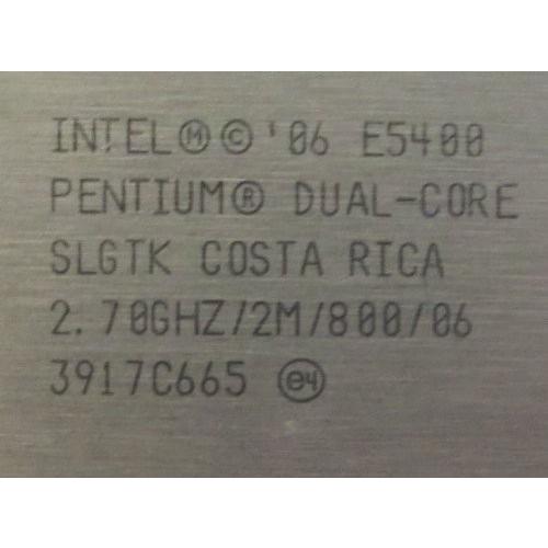 インテルPentium Dual Core e5400?2.70?GHz 800?MHz FSB 2?MBキャッシュLGA