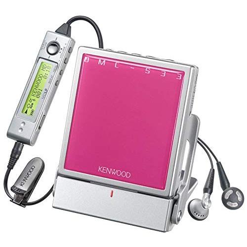 KENWOOD　ケンウッド　DMC-S33-P（ピンク）　ポータブルMDプレーヤー　MDLP