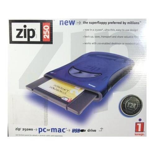 USB接続 外付け250MB ZIPドライブ iomega Z250USBPCM : b00edkhxty 
