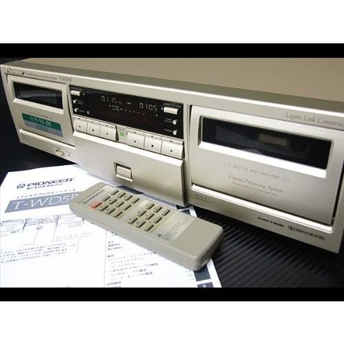 Pioneer T-WD5R ダブルカセットデッキ Pioneer パイオニア T-WD5R Wカセットデッキ パイオニア PIONEER