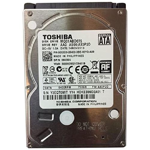Toshiba MQ01ABD075 750GB SATA 3GB/s 5400RPM 2.5 Inch 9.5mm Internal Ha｜omatsurilife