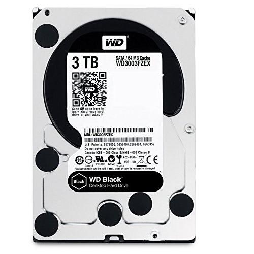 WD HDD 内蔵ハードディスク 3.5インチ 3TB WD Black WD3003FZEX SATA3.0 72