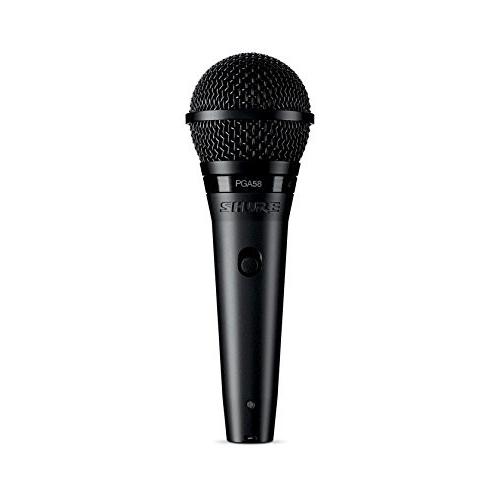 SHURE ダイナミック ボーカルマイクロフォン XLRケーブル付属 PGA58-XLR｜omatsurilife