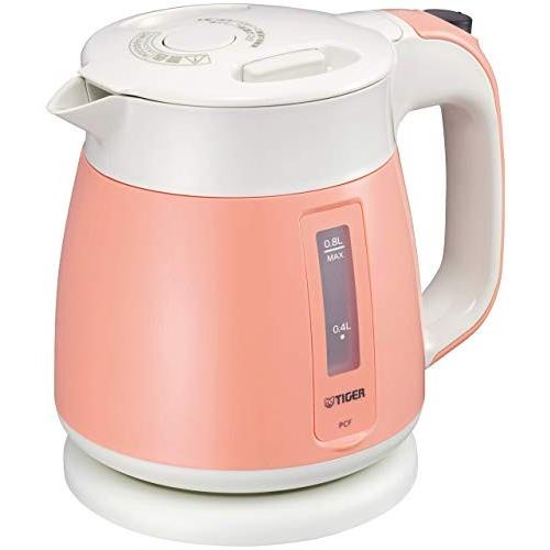 タイガー 電気ケトル わく子 800ml コーラルオレンジ PCF-G080-D