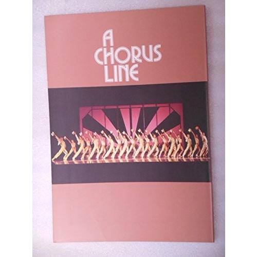 1999年公演パンフレット　コーラスライン　A・CHORUS・LINE　劇団四季　味｜omatsurilife