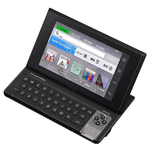 カシオ デジタル英会話学習機 EX-word RISE XDR-A20BK ブラック コンテンツ