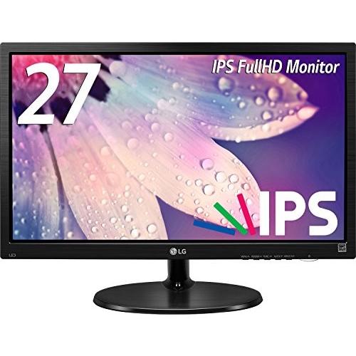 LG モニター ディスプレイ 27MP38VQ-B 27インチ/フルHD/IPS 非光沢 